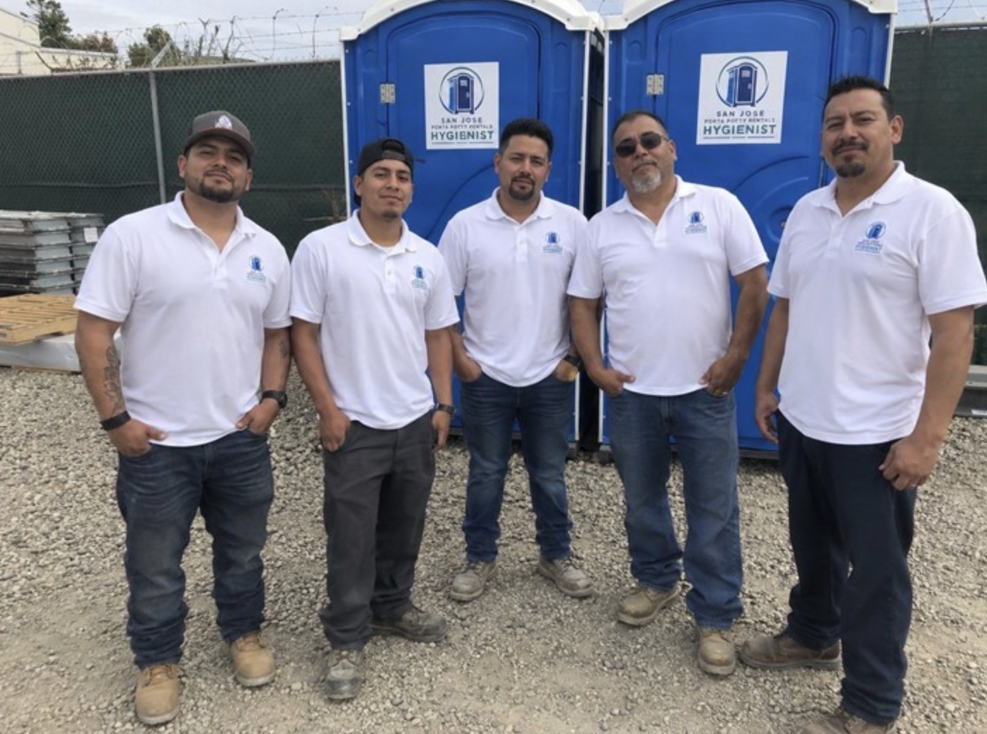San Jose Porta Potty Rentals Hygienist delivery team